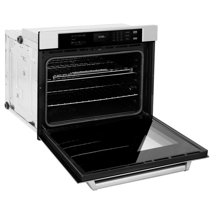 ZLINE 30" Professional Single Wall Oven with Air Fry and Self-Clean in Stainless Steel, WAS-30