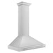 ZLINE Convertible Stainless Steel Range Hood with Stainless Steel Handle (KB4STX) 36 Inch side.