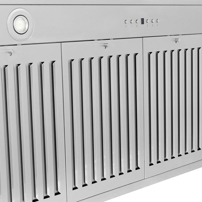 ZLINE Autograph Edition 48 in. Convertible Stainless Steel Range Hood with Stainless Steel Shell and Accents (KB4STZ-48)