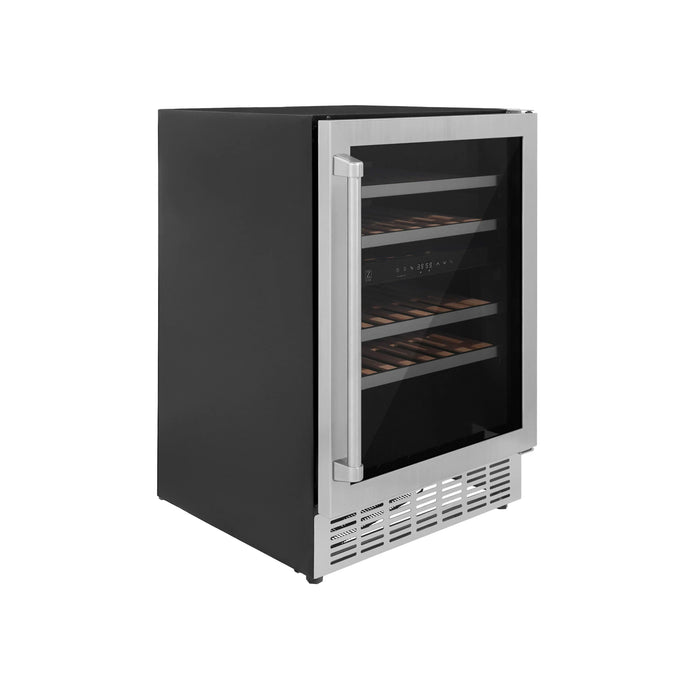 ZLINE Appliance Package - 24" Wine Cooler and 24" Beverage Fridge, 2KP-RBV-RWV