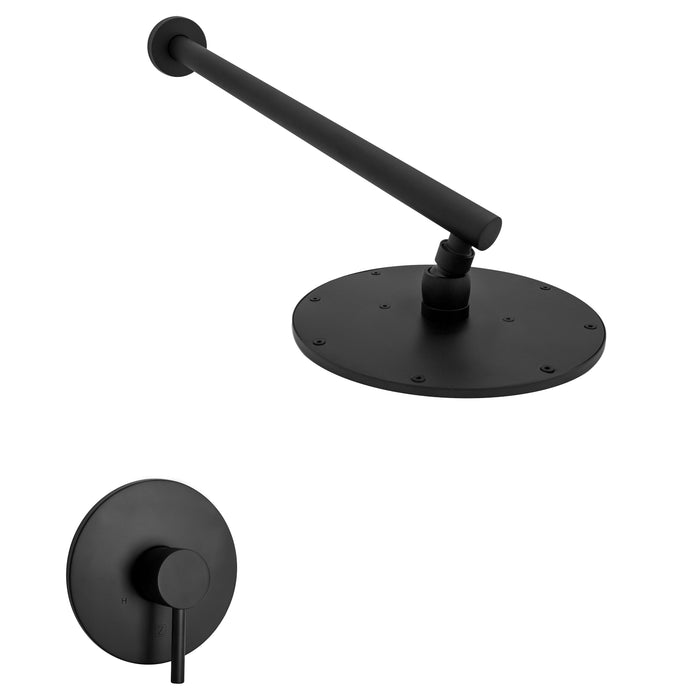 ZLINE Shower Faucet and Handle in Matte Black, ELD-SHF-MB