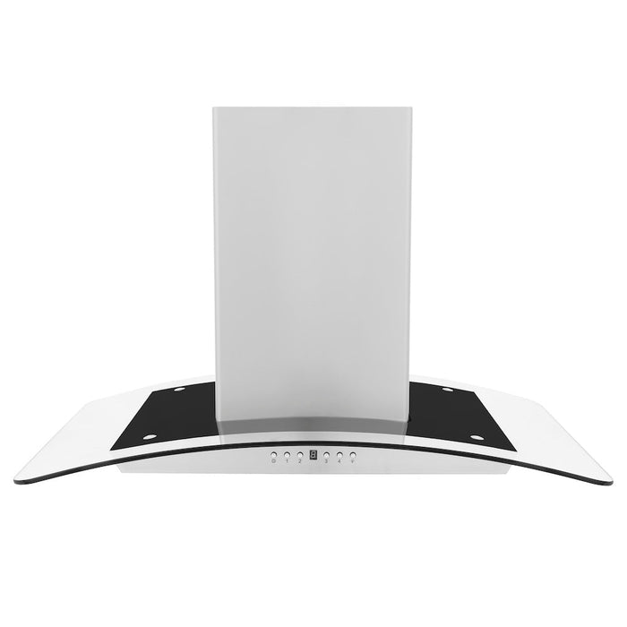 ZLINE Island Mount Range Hood in Stainless Steel and Glass (GL5i)