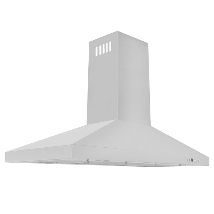 ZLINE Convertible Island Mount Range Hood in Stainless Steel (KL3i) 42 Inch