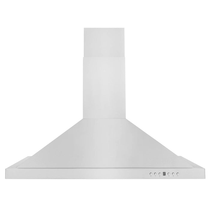 ZLINE 30" Convertible Wall Mount Range Hood in Stainless Steel with Charcoal Filters, KB-CF-30