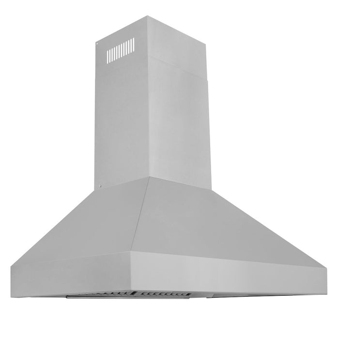 ZLINE Professional Convertible Vent Wall Mount Range Hood in Stainless Steel (597)