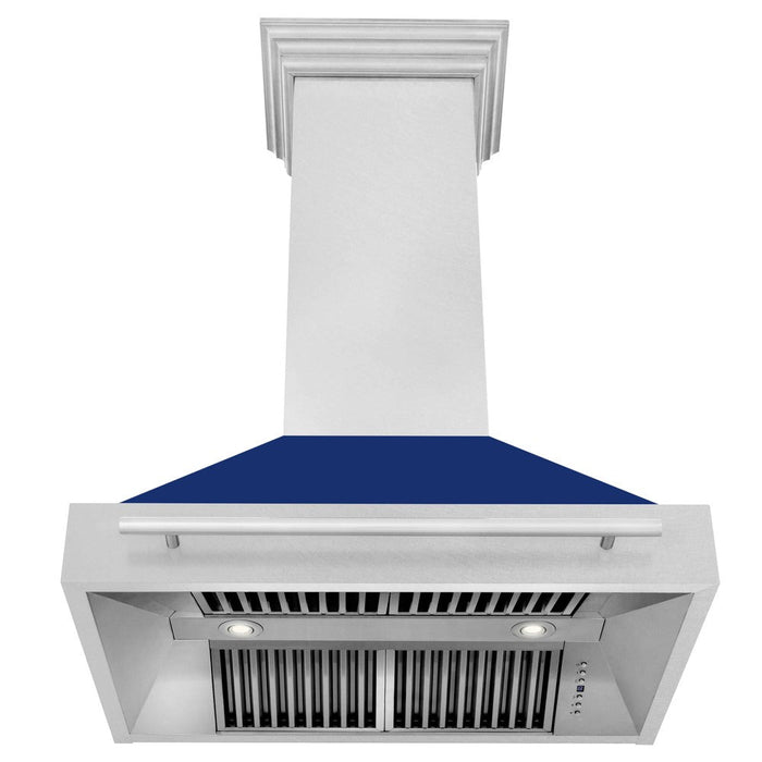 ZLINE 36 in. Fingerprint Resistant Stainless Steel Range Hood (8654SNX-36)