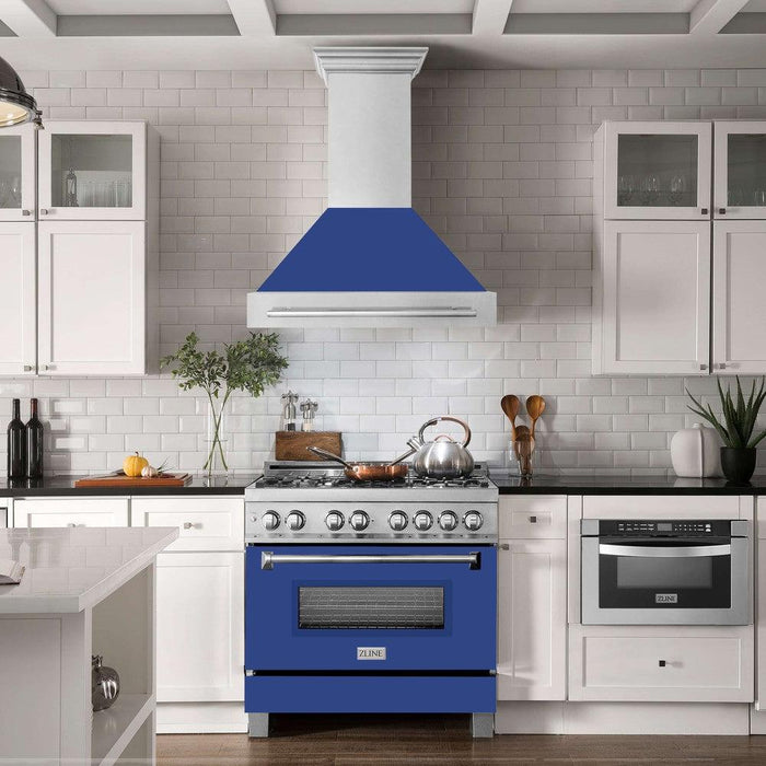 ZLINE 36 in. Fingerprint Resistant Stainless Steel Range Hood (8654SNX-36)