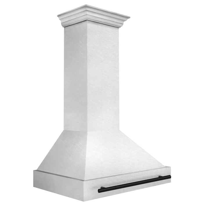 ZLINE Autograph Edition 36 in. Fingerprint Resistant Stainless Steel Range Hood with Accent Handle (8654SNZ-36)