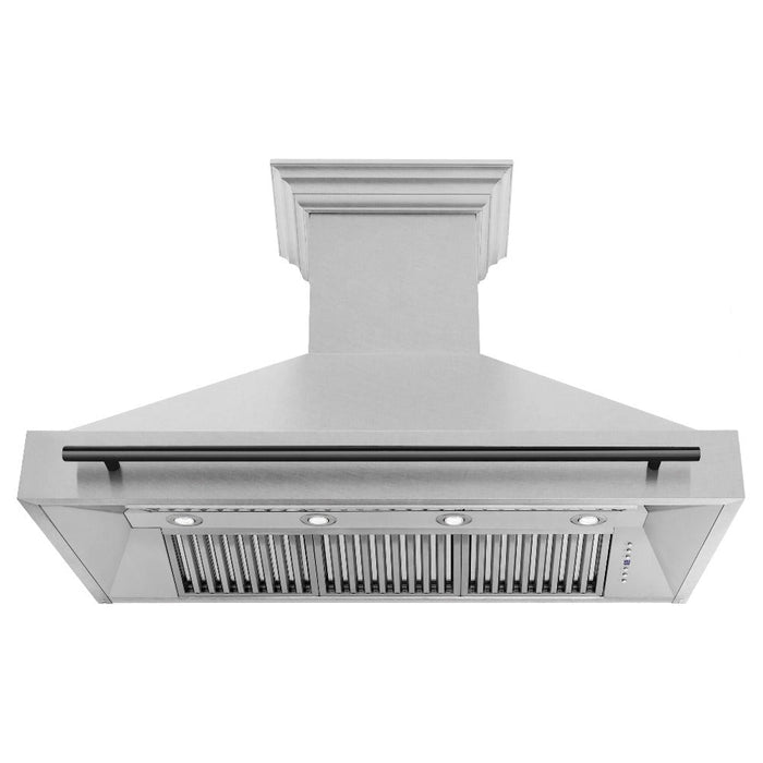 ZLINE Autograph Edition 48 in. Fingerprint Resistant Stainless Steel Range Hood with Handle (8654SNZ-48)