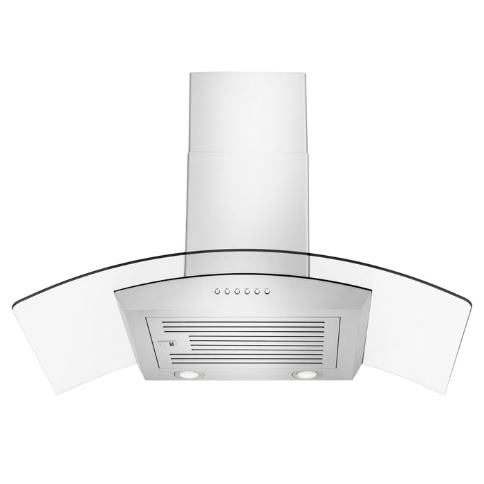 ZLINE 36 in. Alpine Series Professional Ducted Vent Wall Mount Range Hood in Stainless Steel, ALP70WL-36