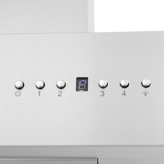 ZLINE Convertible Professional Wall Mount Range Hood in Stainless Steel (KECOM)