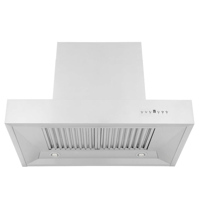 ZLINE Convertible Professional Wall Mount Range Hood in Stainless Steel (KECOM)