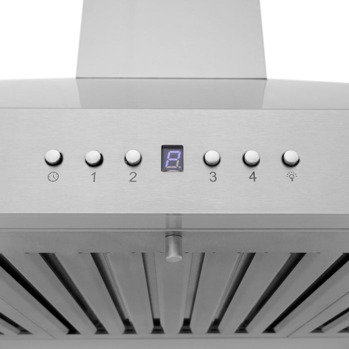 ZLINE 30 in. Convertible Vent Wall Mount Range Hood in Stainless Steel, KL3-30