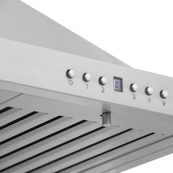 ZLINE Appliance Package - 36 in. Gas Range, 36 in. Range Hood, 2KP-SGRRH36