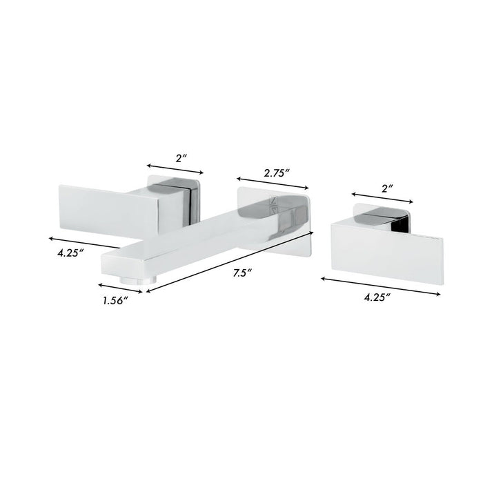 ZLINE Bliss Wall Mount Bath Faucet (BLS-BFW)