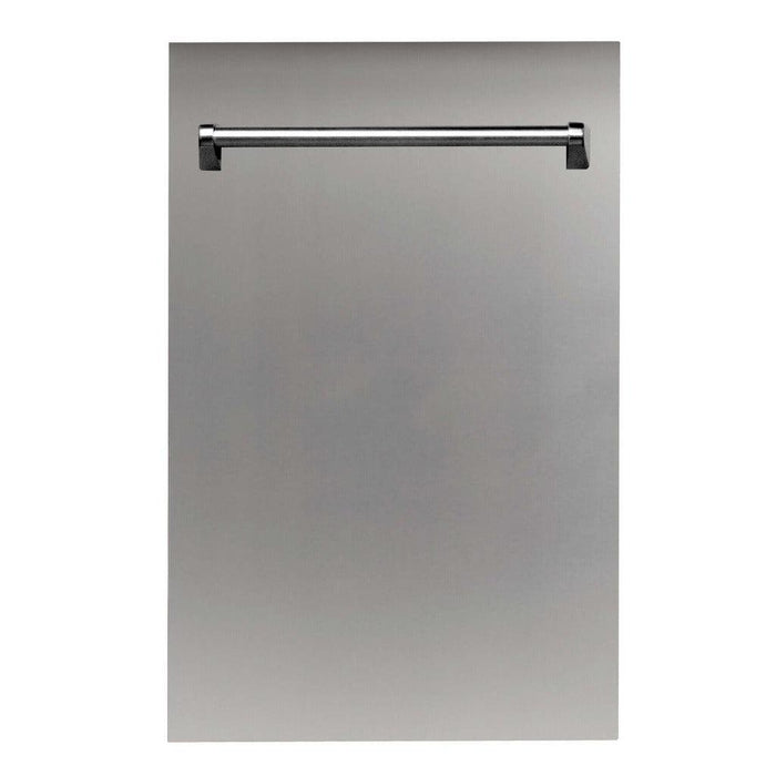 ZLINE 18 in. Dishwasher Panel with Traditional Handle (DP-18) Stainless Steel