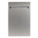 ZLINE 18 in. Dishwasher Panel with Traditional Handle (DP-18) Stainless Steel