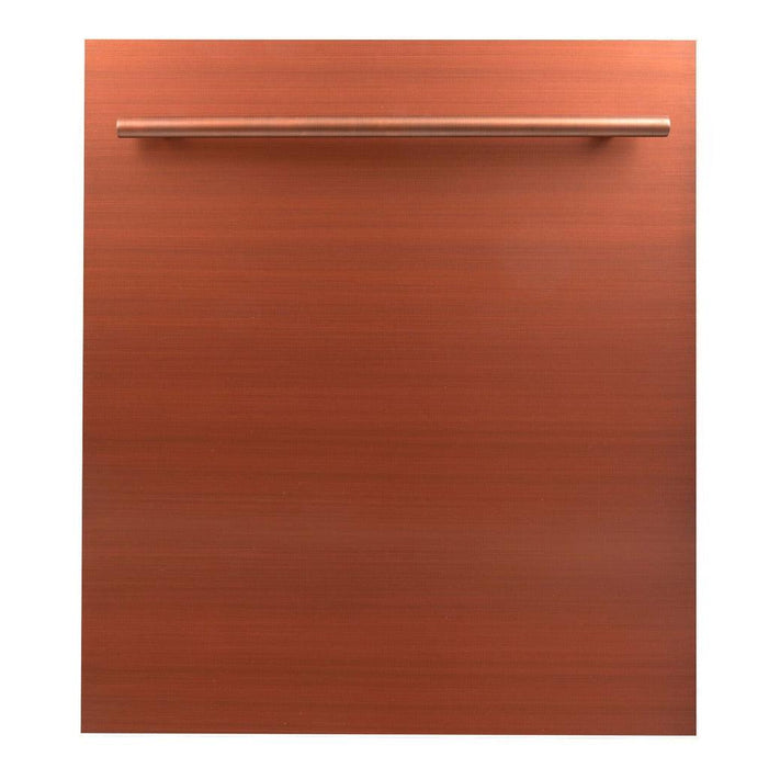 ZLINE 24 in. Dishwasher Panel with Modern Handle (DP-24) Copper