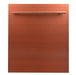 ZLINE 24 in. Dishwasher Panel with Modern Handle (DP-24) Copper