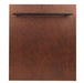 ZLINE 24 in. Dishwasher Panel with Modern Handle (DP-24) Hand Hammered Copper