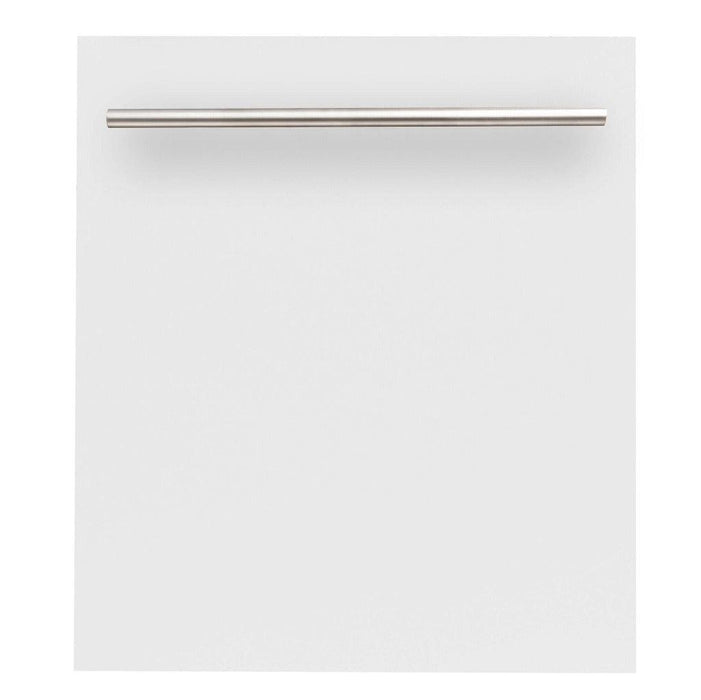 ZLINE 24 in. Dishwasher Panel with Modern Handle (DP-24) White Matte