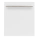 ZLINE 24 in. Dishwasher Panel with Modern Handle (DP-24) White Matte