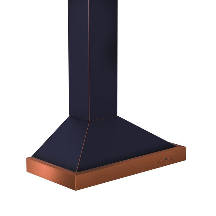 ZLINE Designer Series Wall Mount Range Hood in Oil-Rubbed Bronze and Copper (KB2-BCXXX)