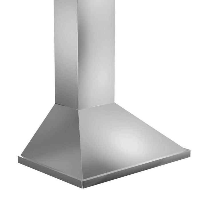 ZLINE 36 in. Professional Convertible Vent Wall Mount Range Hood in Stainless Steel (696-36)