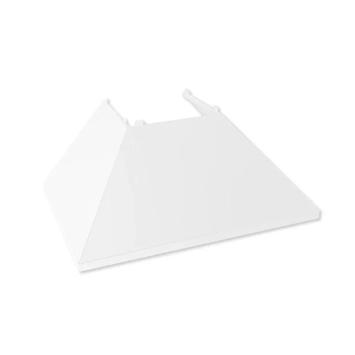 ZLINE 48" White Matte Range Hood Shell (8654-SH-WM-48) - Shell Only