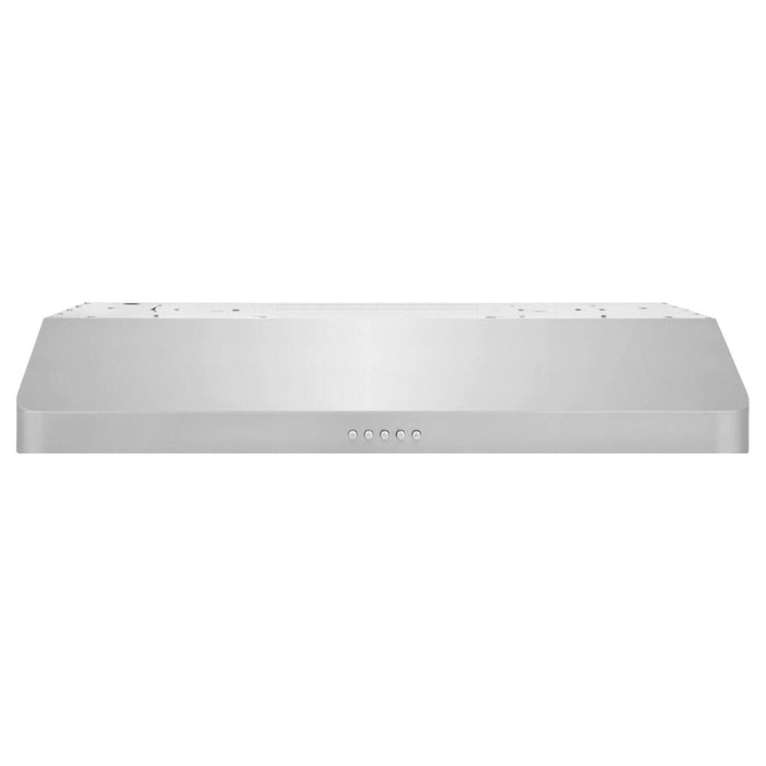 ZLINE 30 in. 400 CFM Ducted Under Cabinet Range Hood in Stainless Steel - Hardwired Power (617-30)