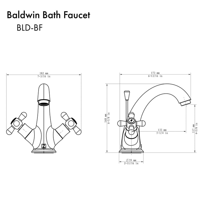 ZLINE Baldwin Bath Faucet (BLD-BF)