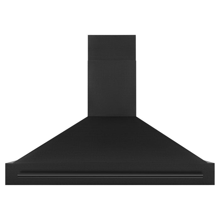 ZLINE Black Stainless Steel Range Hood with Black Stainless Steel Handle and Size Options (BS655-BS)