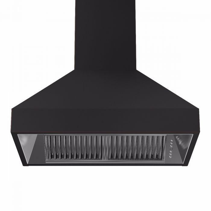 ZLINE 30 in. Oil-Rubbed Bronze Wall Range Hood 8667B-30, 24 in. depth