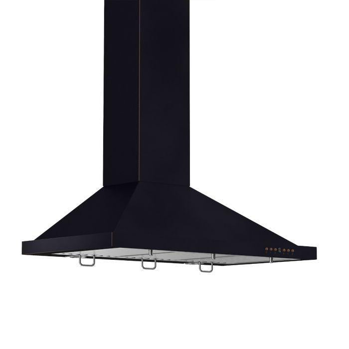 ZLINE 36 in. Oil-Rubbed Bronze Wall Range Hood 8KBB-36