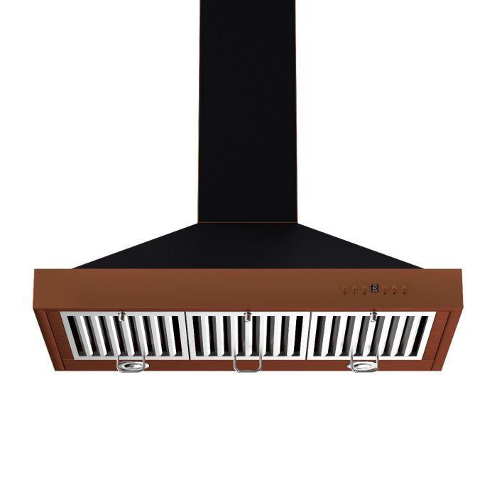 ZLINE 36 in. Oil-Rubbed Bronze Wall Range Hood, KB2-BCXXX-36