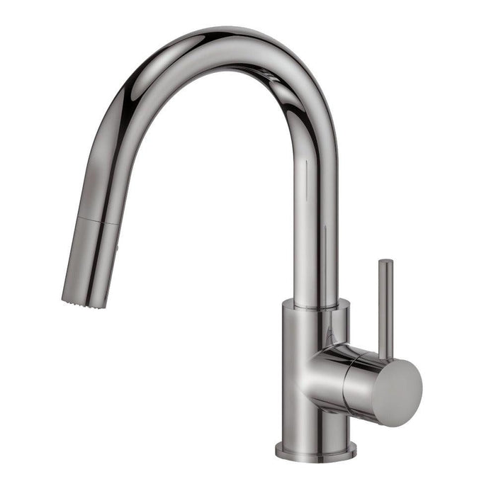 ZLINE Dante Pull Down Single Handle Kitchen Faucet in Brushed Nickel (DNT-KF-BN)