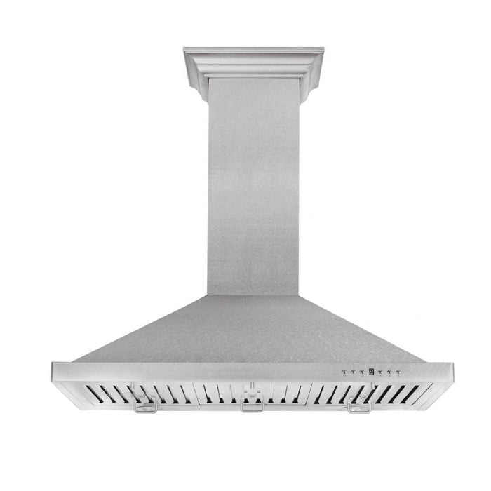 ZLINE Convertible Designer Series Fingerprint Resistant Stainless Steel Wall Mount Range Hood (8KBS)