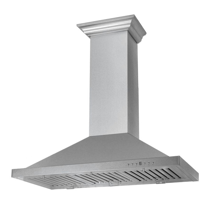 ZLINE Convertible Designer Series Fingerprint Resistant Stainless Steel Wall Mount Range Hood (8KBS)