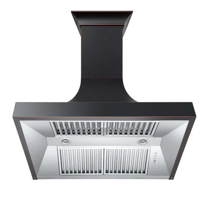 ZLINE Designer Series Oil-Rubbed Bronze Wall Range Hood (8632B)