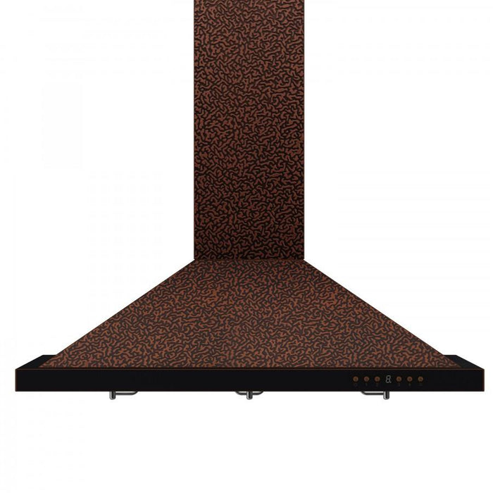 ZLINE Designer Series Embossed Copper Wall Mount Range Hood (8KBE)