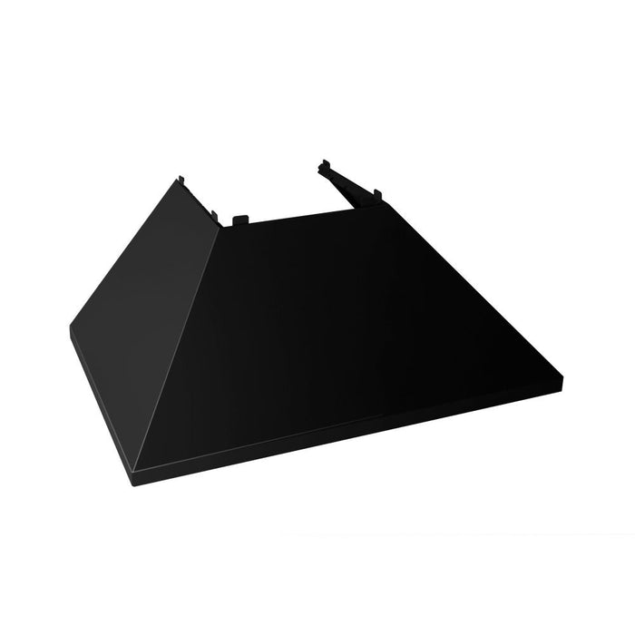 ZLINE Ducted Fingerprint Resistant Stainless Steel Range Hood with Black Matte Shell (8654BLM)