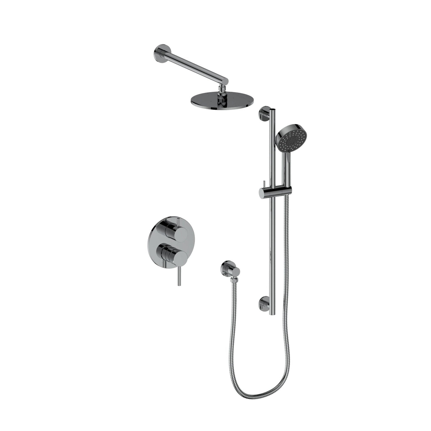 Z Line Shower System ZLINE El Dorado Shower System in Chrome, ELD-SHS-CH