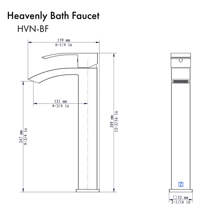 ZLINE Heavenly Bath Faucet (HVN-BF)