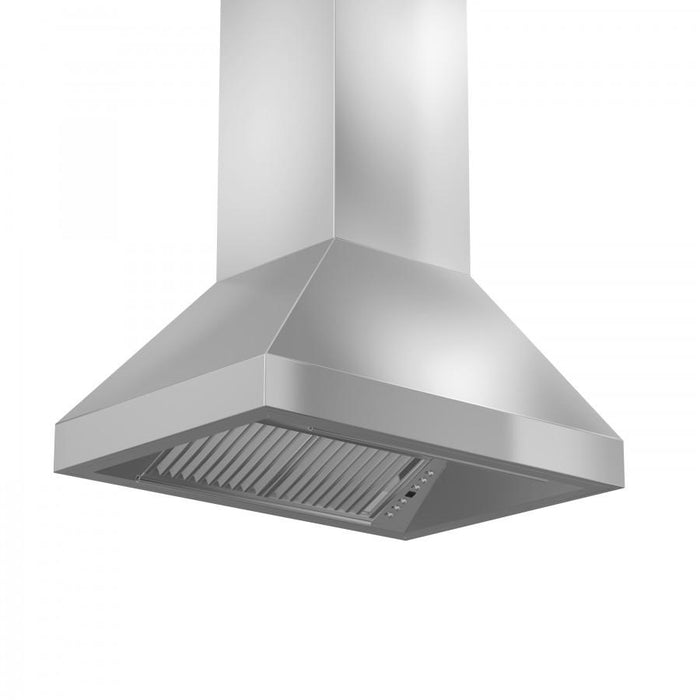 ZLINE Ducted Island Mount Range Hood in Outdoor Approved Stainless Steel (597i-304)