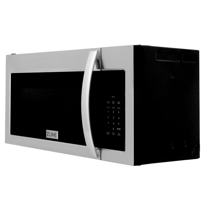 ZLINE 30 in. Recirculating Over-the-Range Convection Microwave Oven with Charcoal Filters in Stainless Steel (MWO-OTRCF-30)