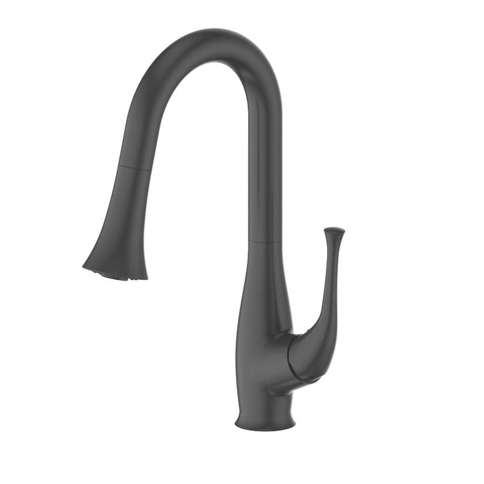 ZLINE Shakespeare Pull Down Single Handle Kitchen Faucet in Matte Black (SHK-KF-MB)