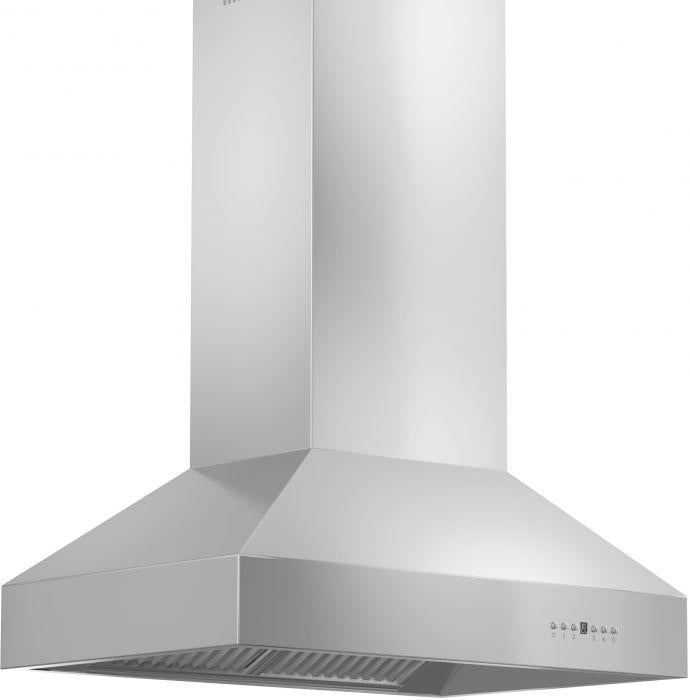 ZLINE 42 in. Ducted Island Mount Range Hood in Outdoor Approved Stainless Steel, 697i-304-42