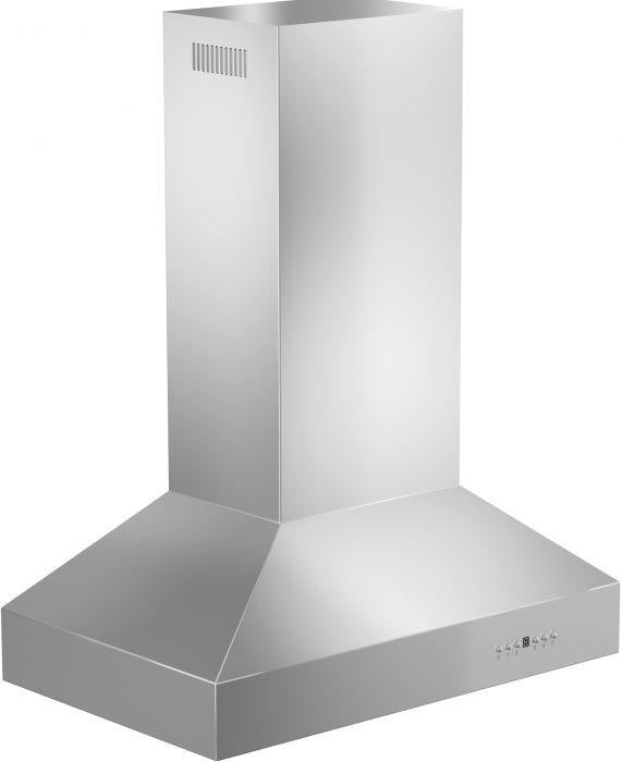 ZLINE 42 in. Ducted Island Mount Range Hood in Outdoor Approved Stainless Steel, 697i-304-42