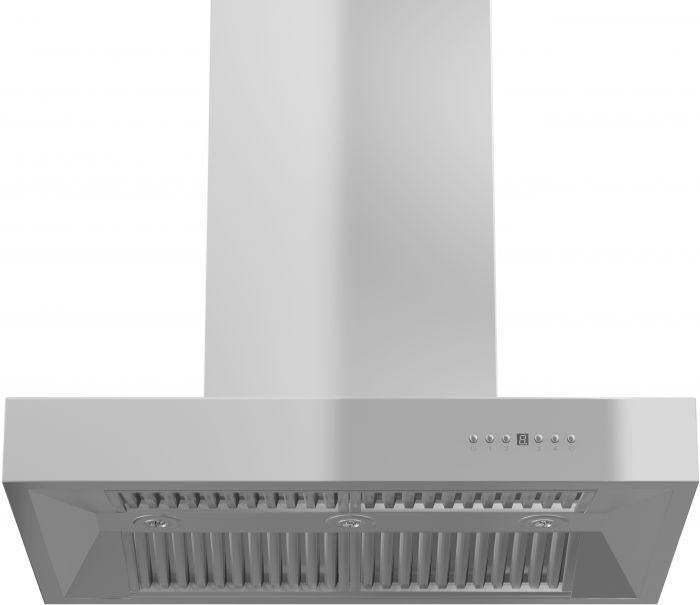 ZLINE 60 In. Ducted Professional Island Mount Range Hood in Stainless Steel, KECOMi-60