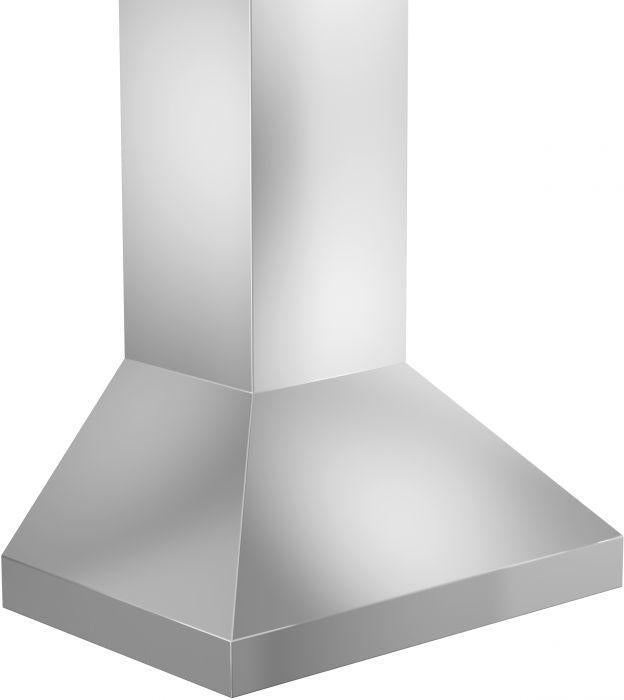 ZLINE 48 in. Professional Convertible Vent Wall Mount Range Hood in Stainless Steel, 597-48